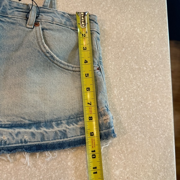 Zara NWT Denim Crop Tank Womens Xs - Picture 5 of 7